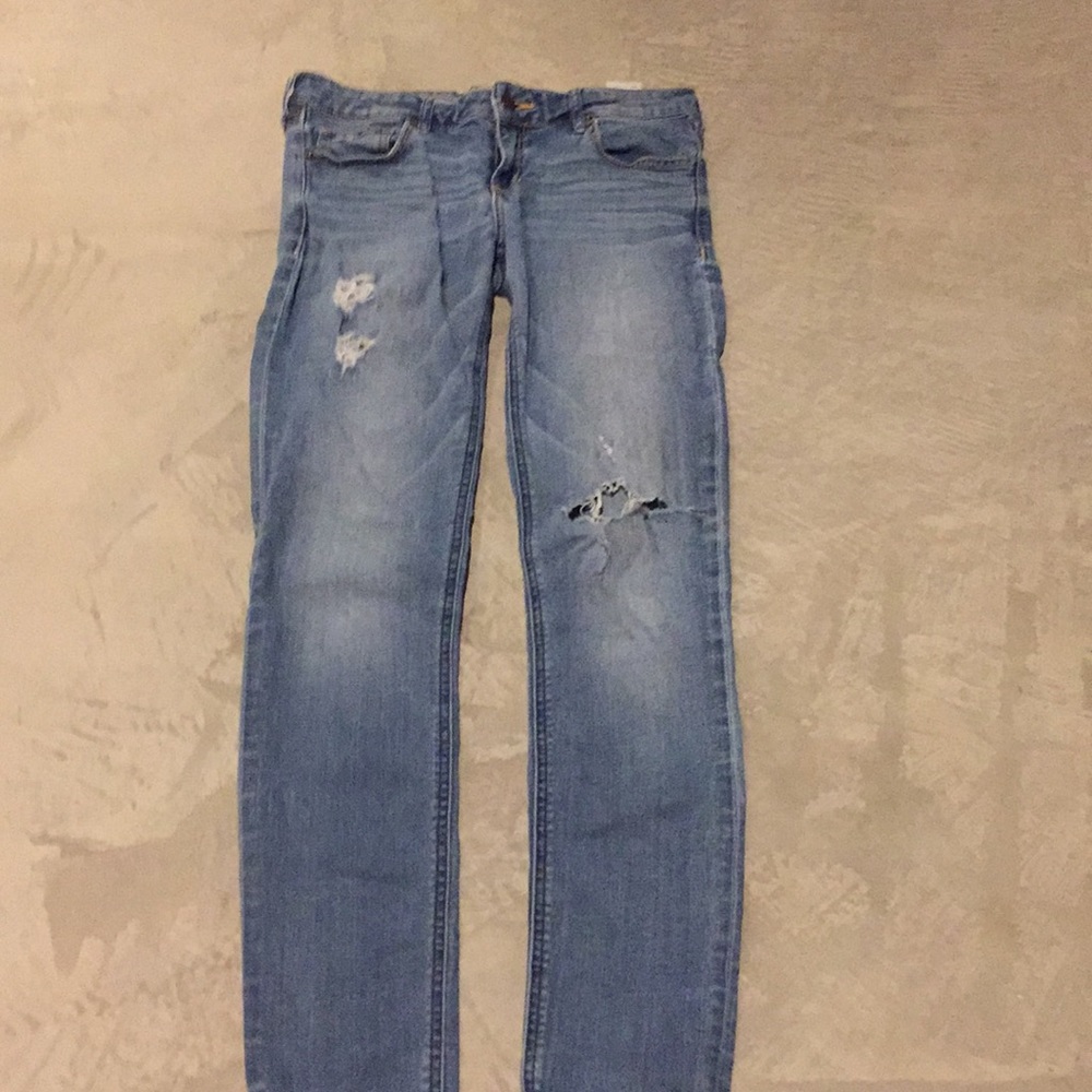 Hollister super stretch skinny jeans 7R